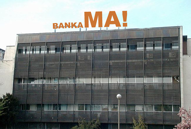 Fotografija banke Ma!